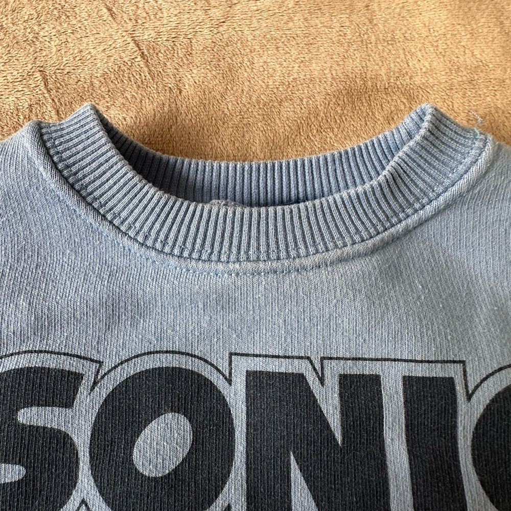 Zara Kids Blue Sonic Sweatshirt - Picture 4 of 8